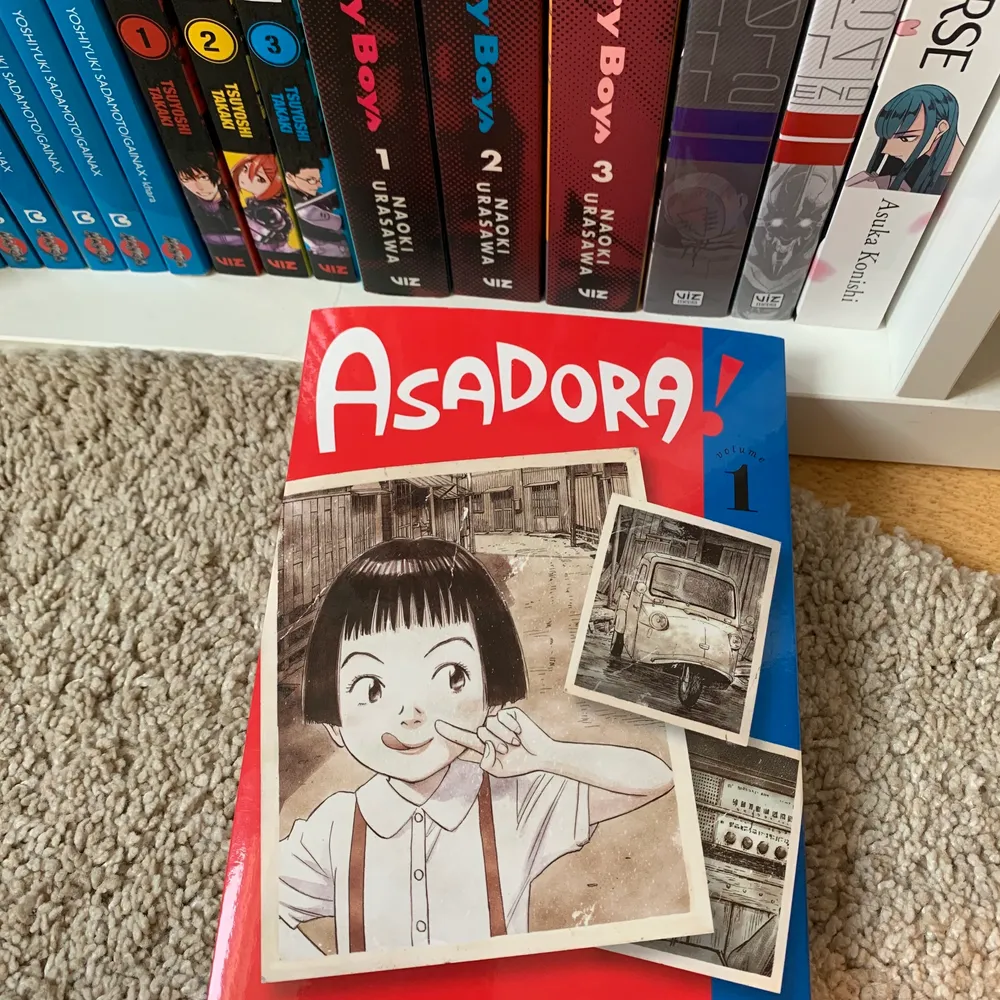 Hej undrar om nån skulle vara intresserad av att köpa vol 1 Av mangan Asadora från naoki urasawa. Pris kan diskuteras!. Övrigt.