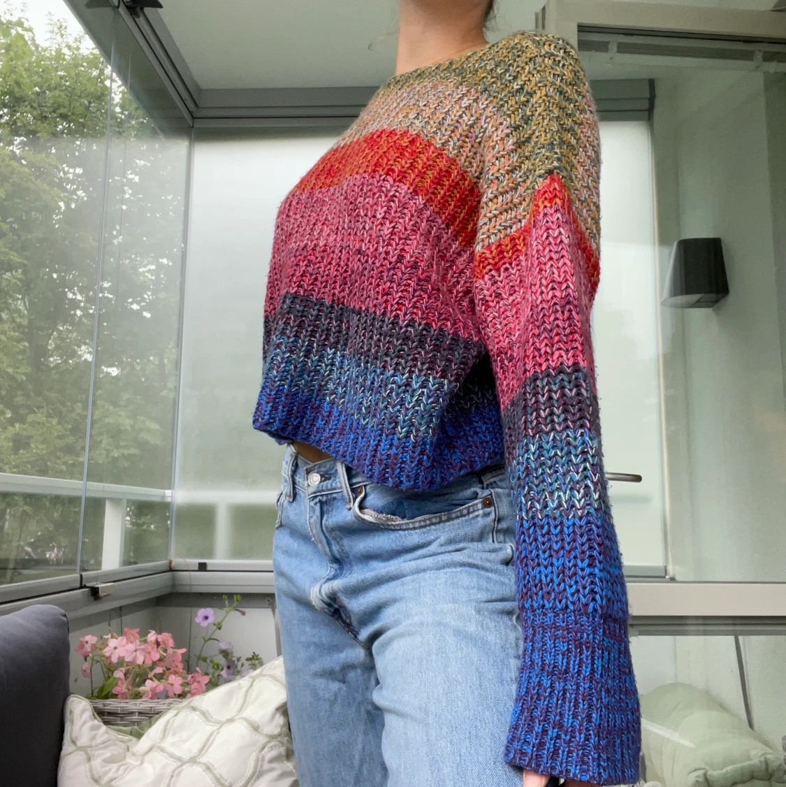 Super mysig höstcardigan - 90