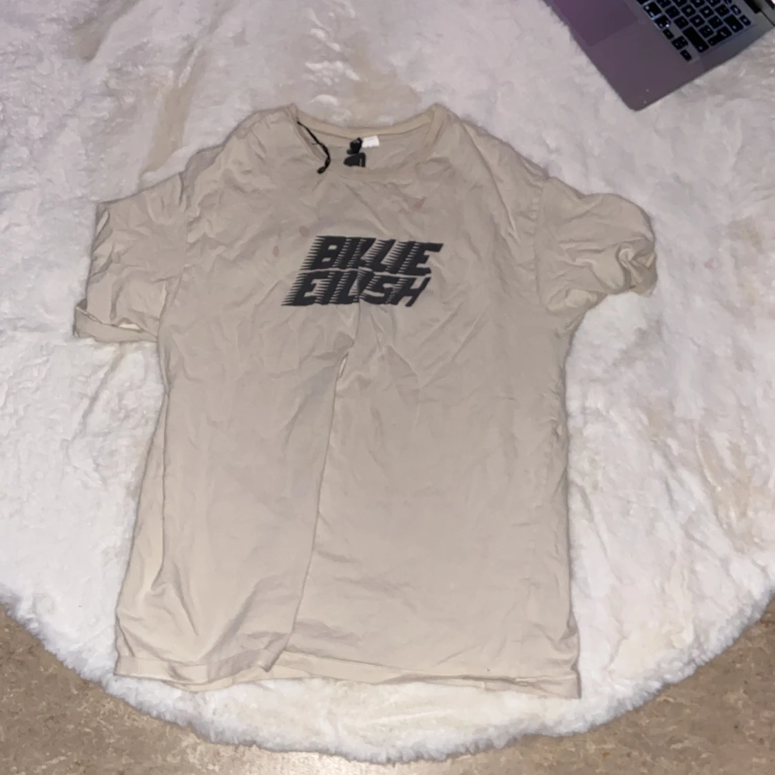 Stor gul billie eilish träja