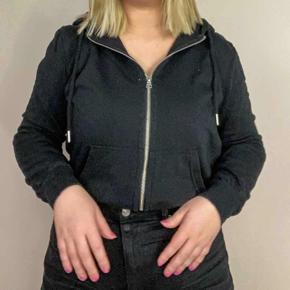 Svart kofta storlek S - 91