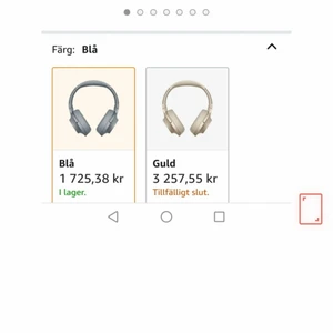 Trådlösa Hörlurar  - Trådlösa lurar Köpta för drygt ett år sen. Slutsålda över allt i denna färg. Sjukt bra ljud. Inget kvitto därav priset.. bara testade