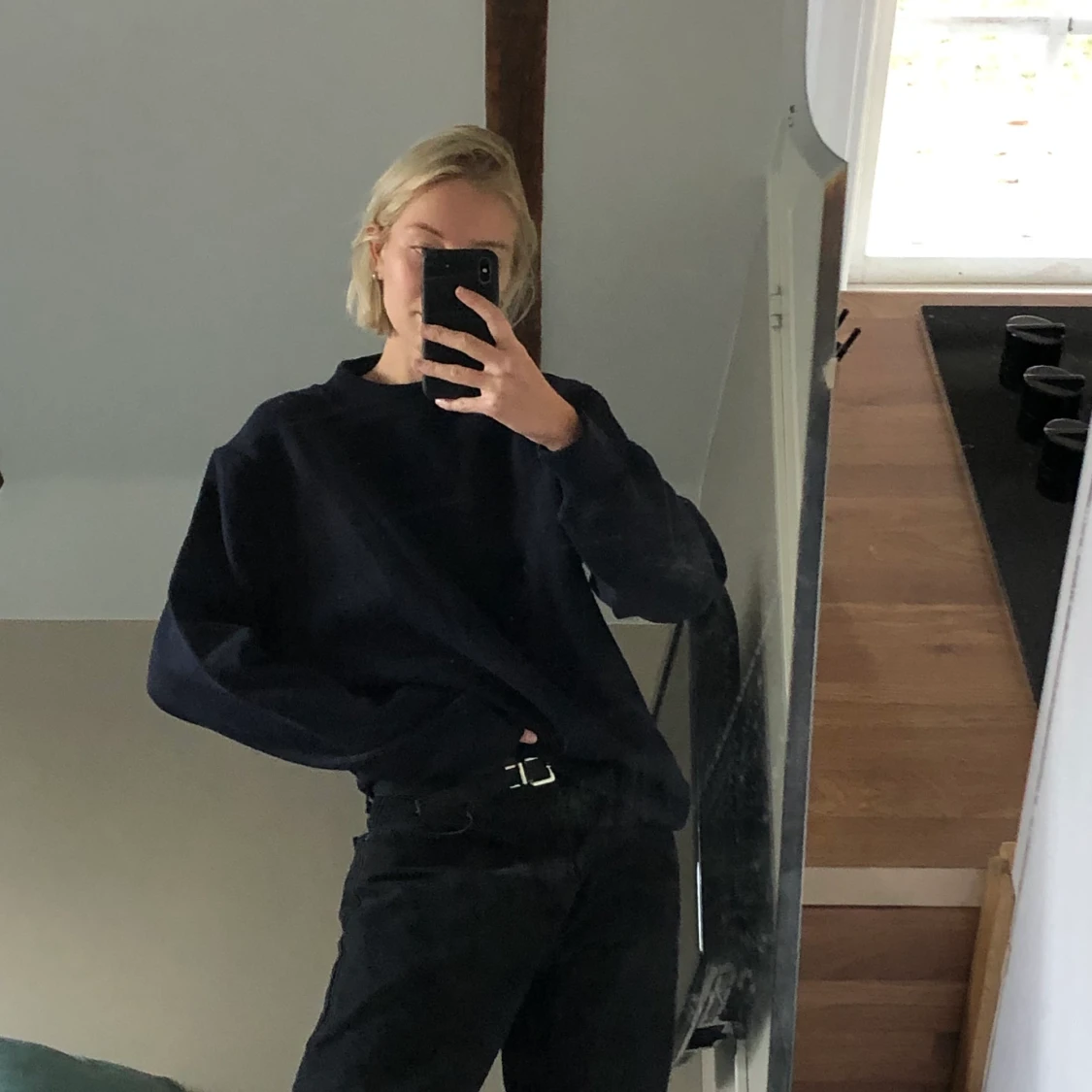 Arket tjocktröjan med prislapp kvar