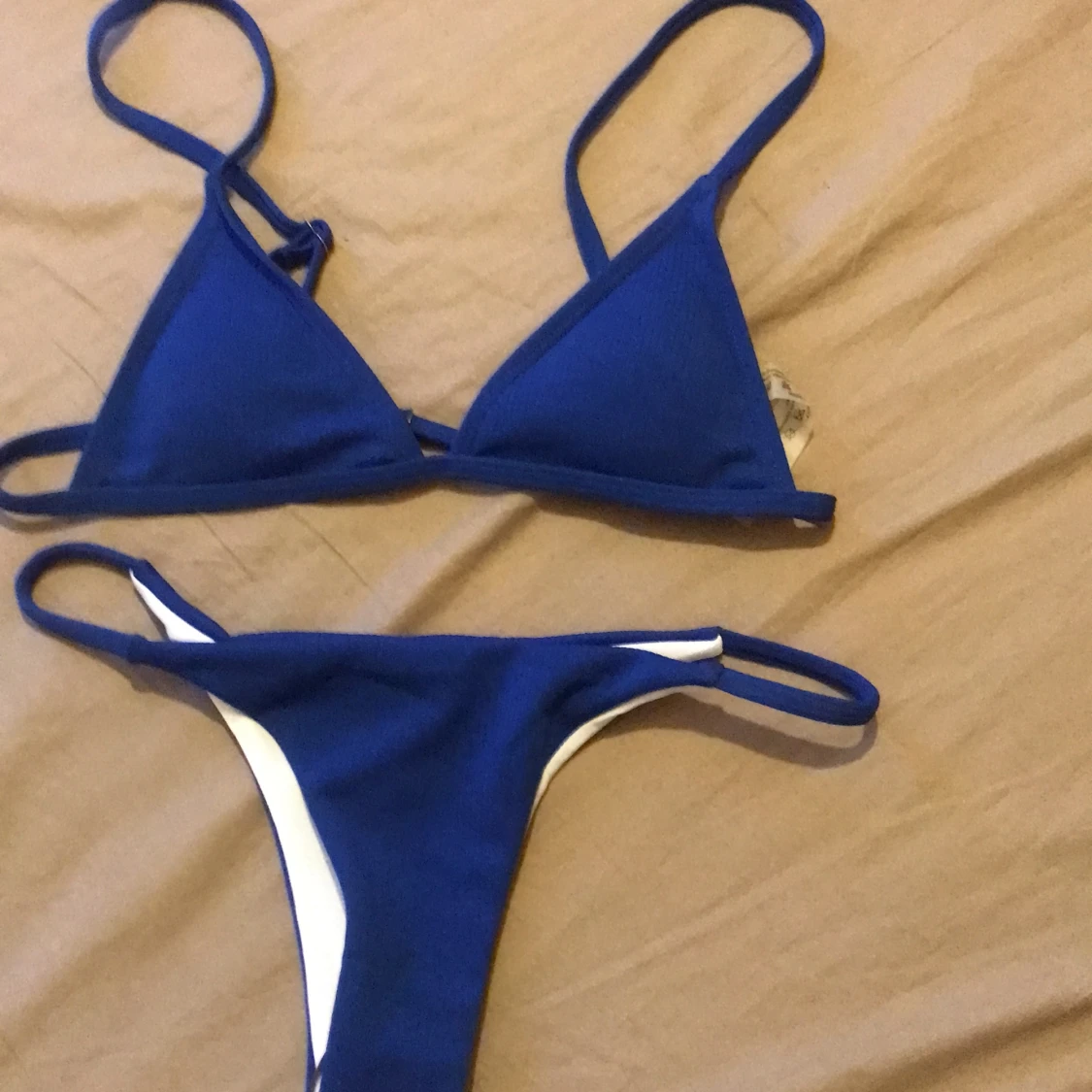 Blå bikini storlek S - 90