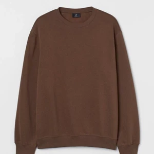 Sweatshirt  - Säljer denna bruna sweatshirt ifrån Hm! Den sitter bra oversized och sjukt snygg nu till vintern 🌸😊