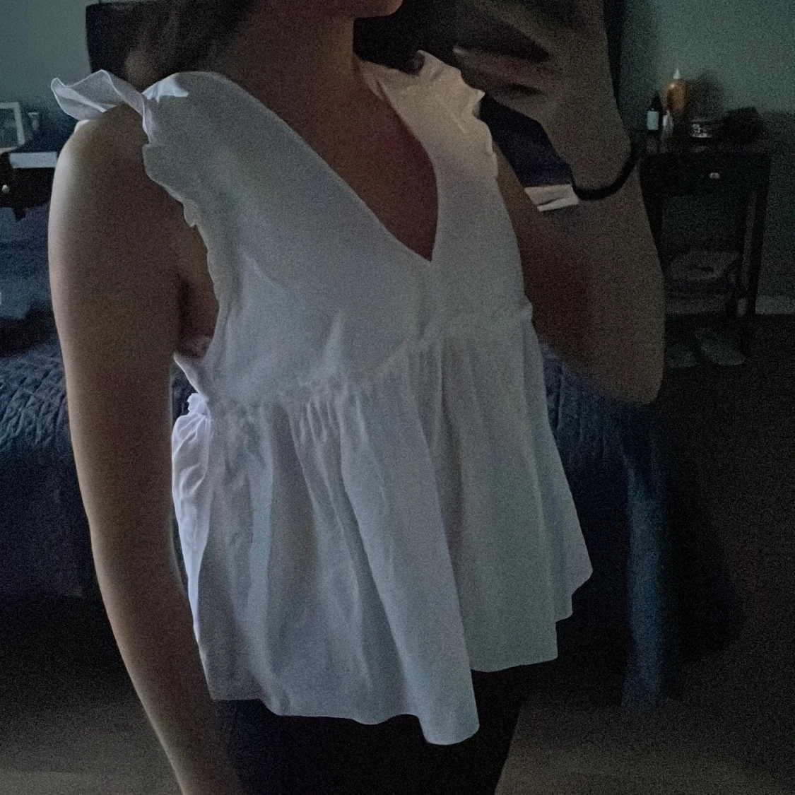 Vit topp från trf collection (zara) - 90