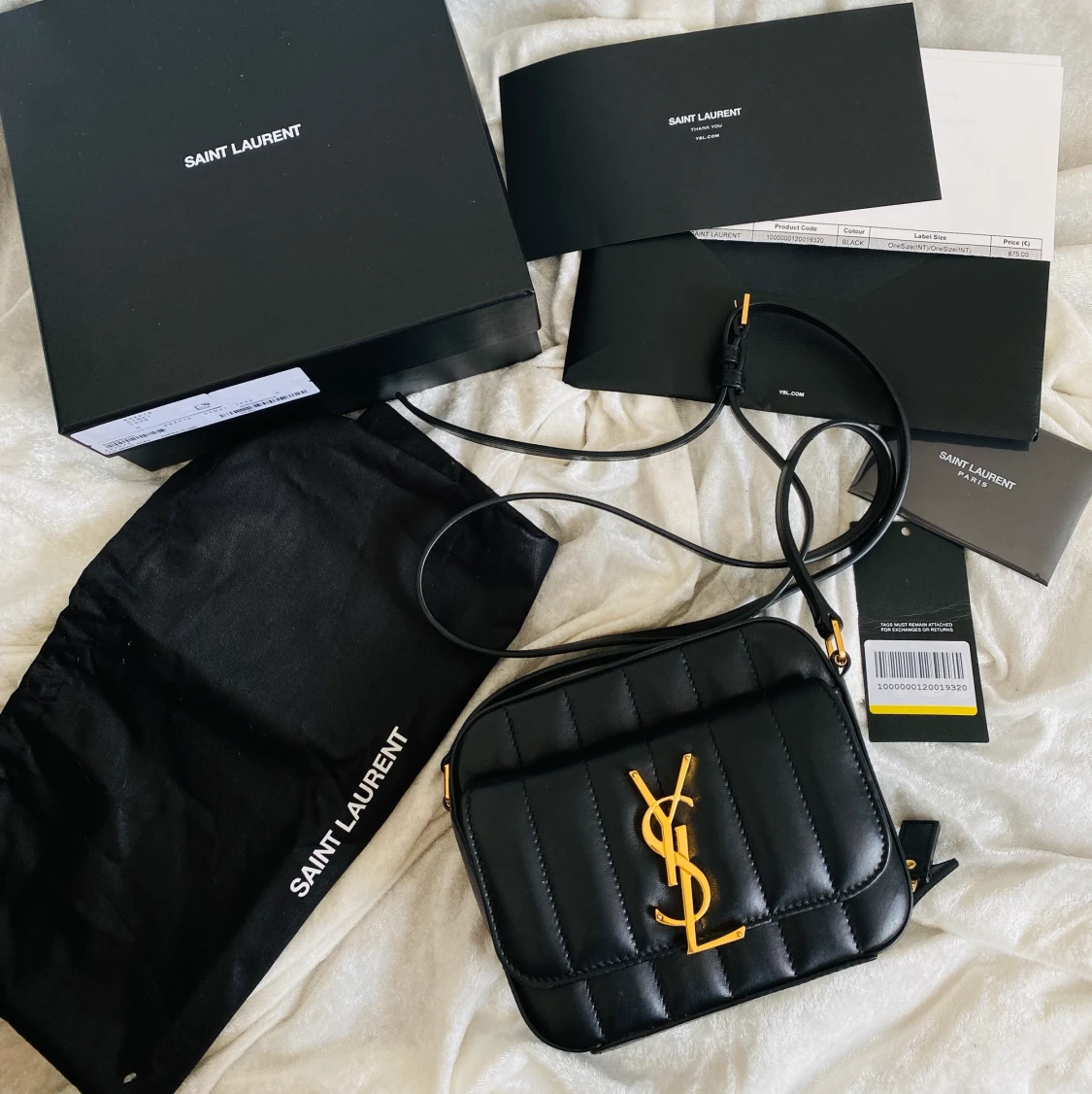 Ysl vicky leather bag