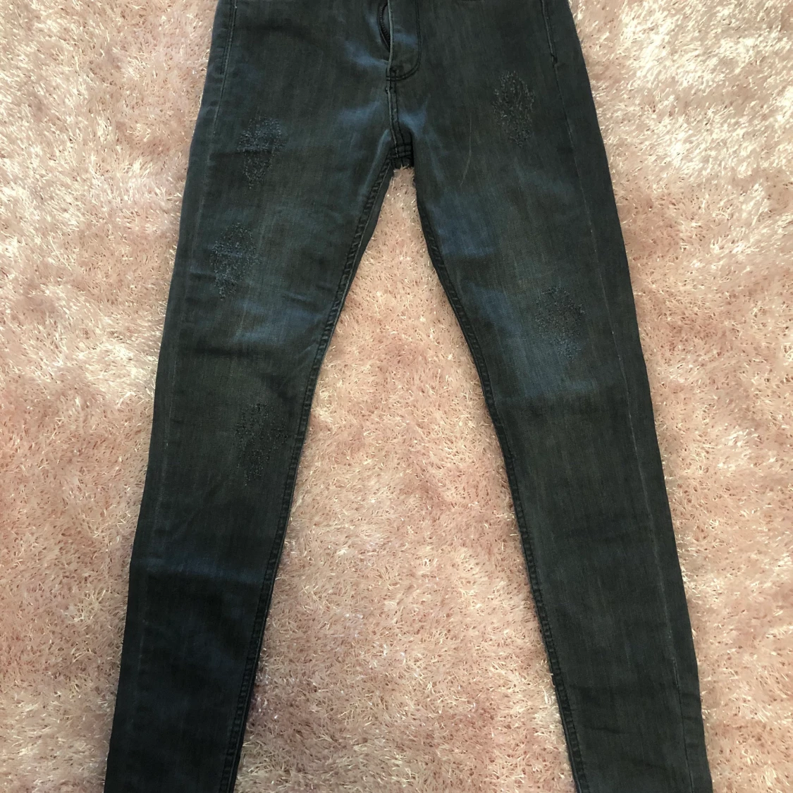 Skinny jeans låg midja, storlek xs - 91