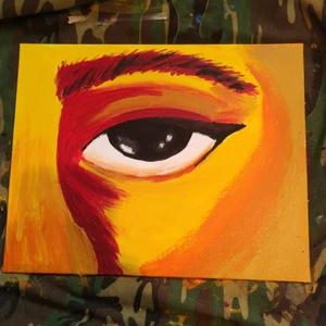 Tavla - En tavla av ett öga