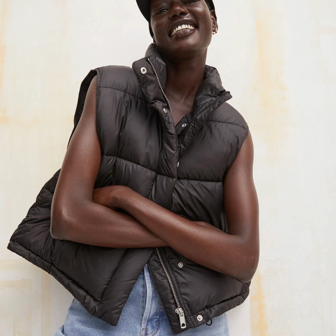 Vadderad väst  - 90