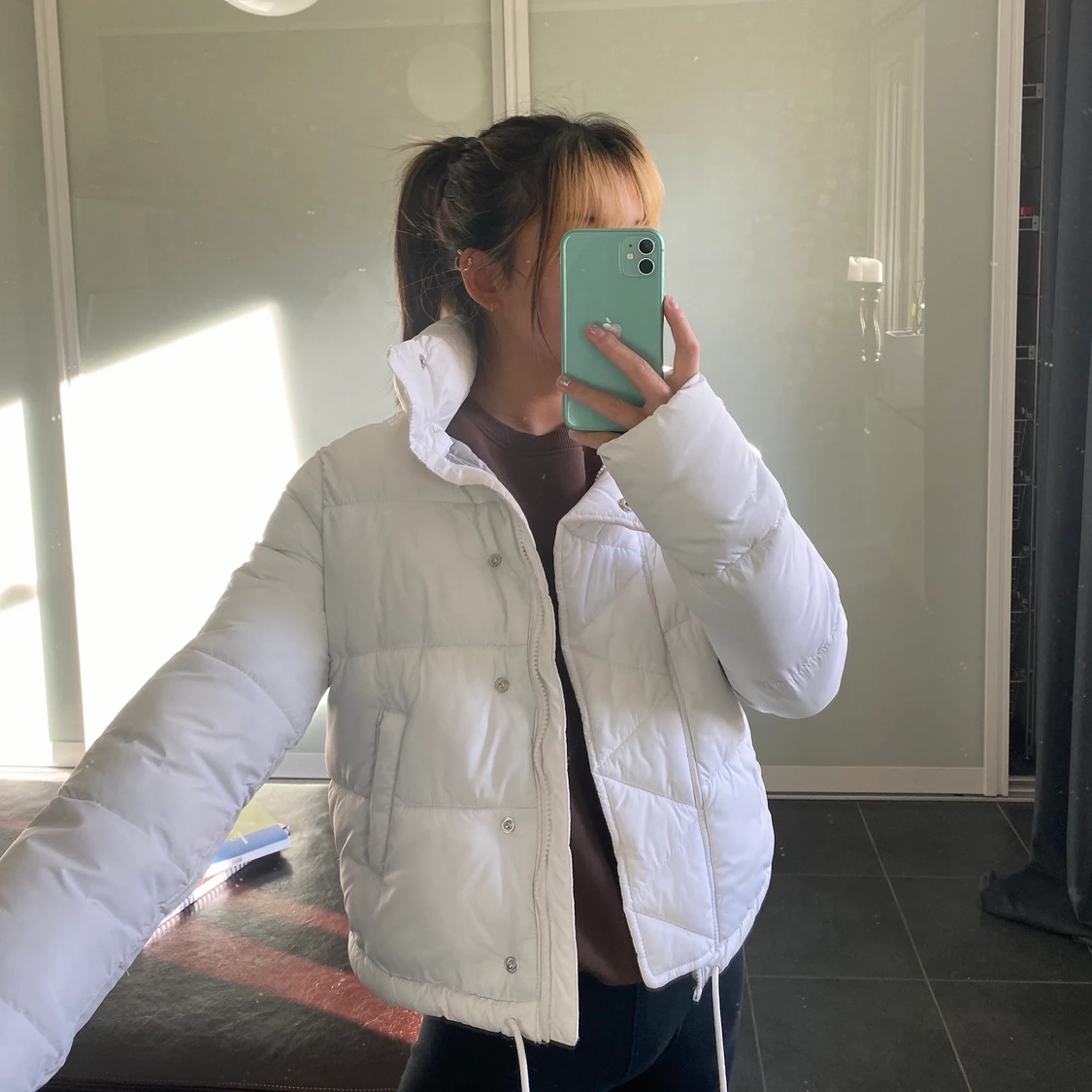 Puffer Jacket vit - 90