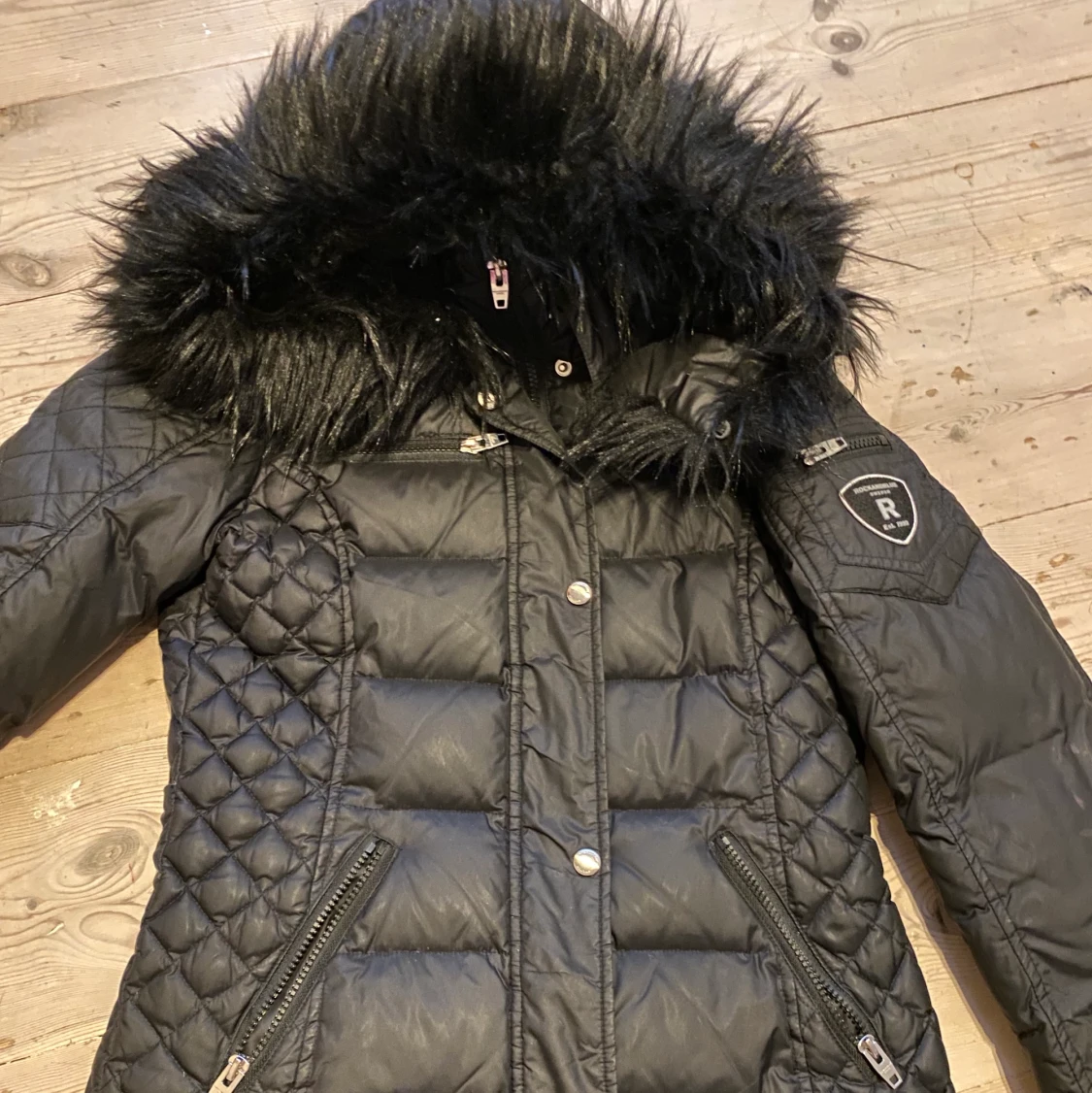 Rock and blue jacka i storlek S 