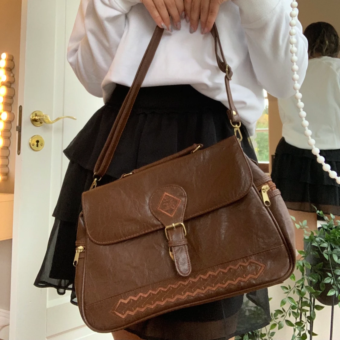 Brun väska