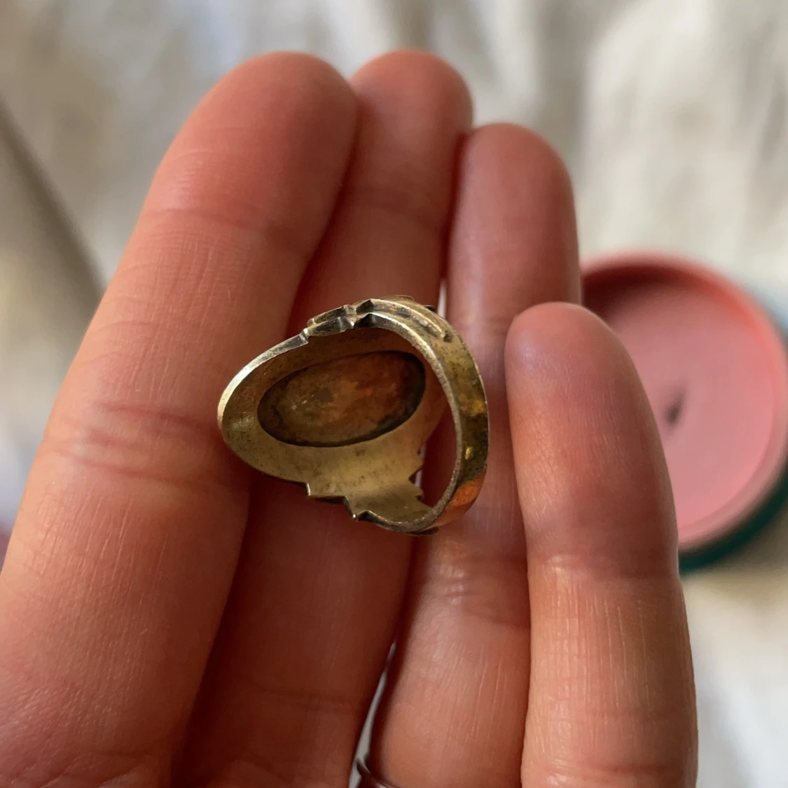 Pladed gold ring - 91