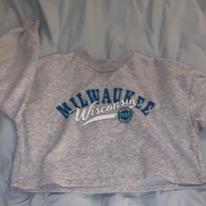 Töja  - En grå töja med ett tryck från Gina tricko❤️