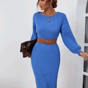 Autumn dress 💙 - Oanvänd, snygg blå klänning 💙