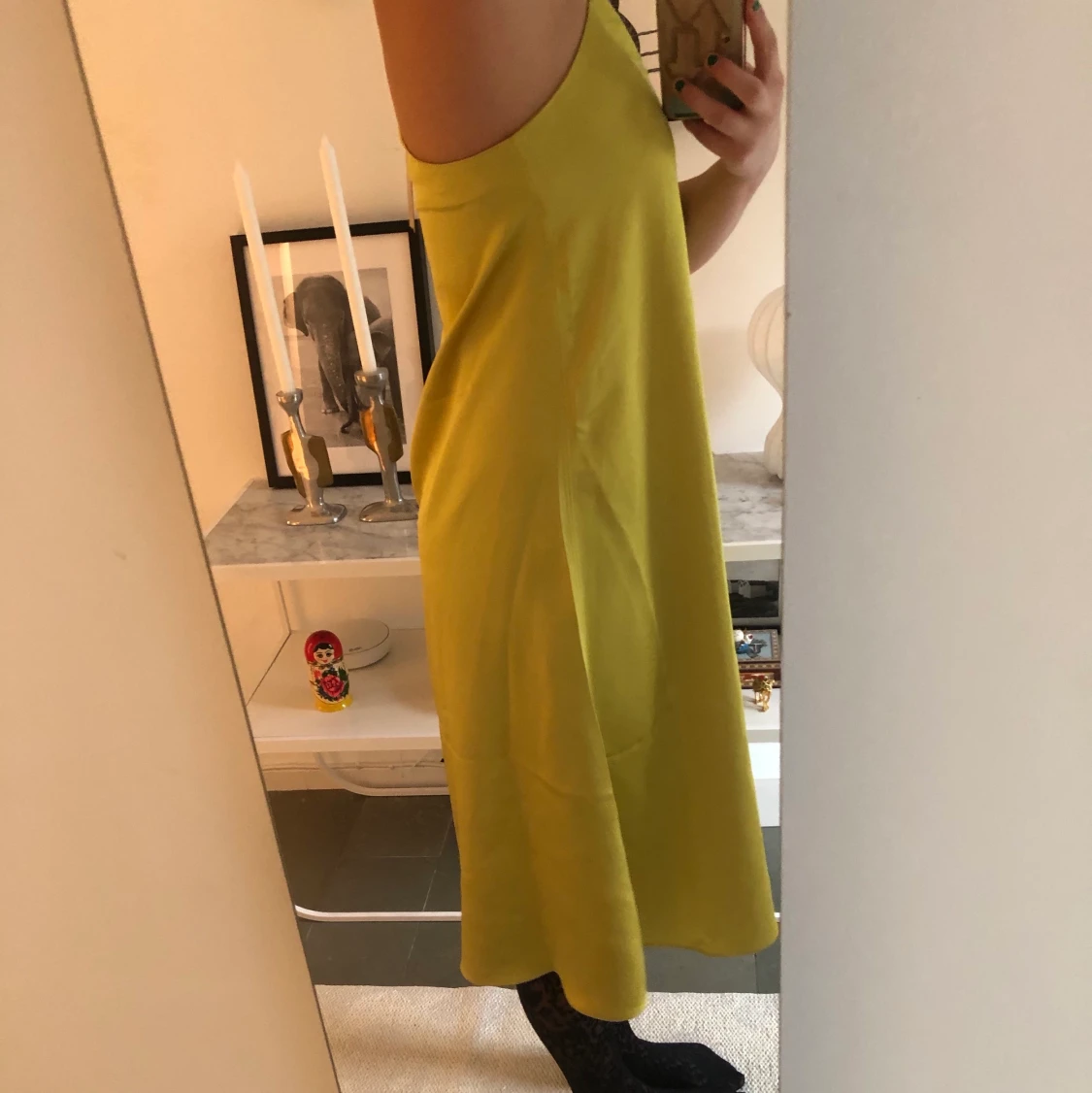 ARKET Satinklänning - 90