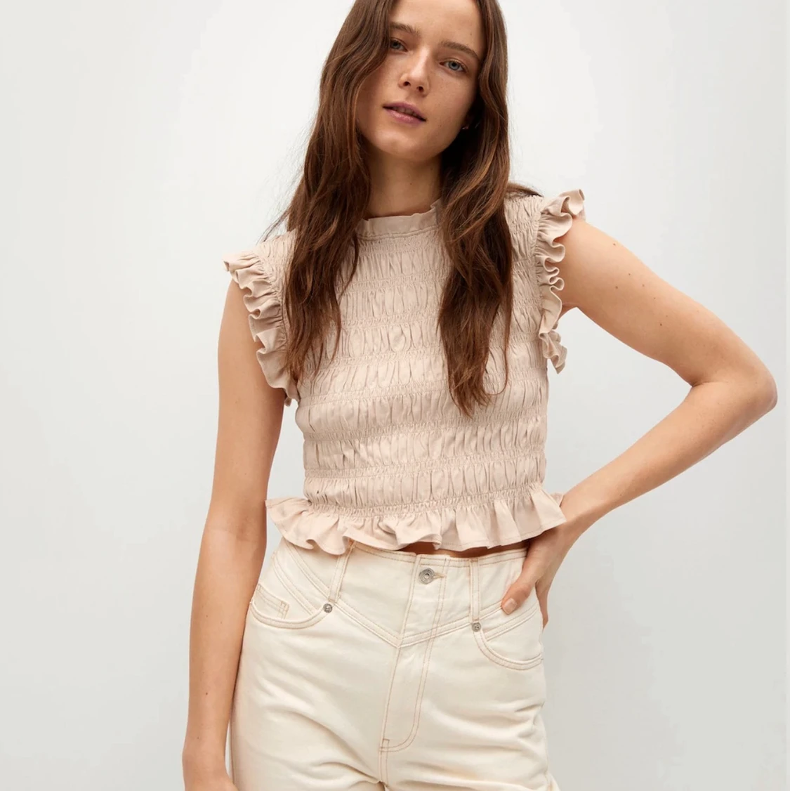 Fin ljusrosa topp från Mango - 90