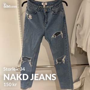 Jeans från nakd, knappt använda. Storlek 34