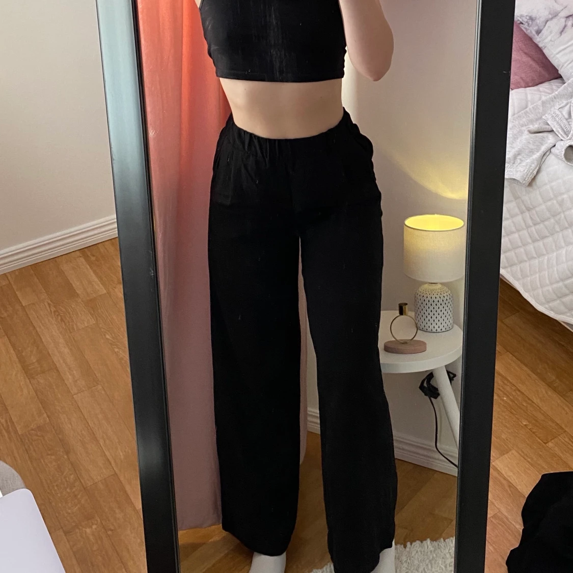 Svarta Kostymbyxor 