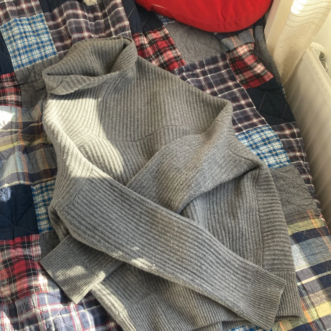 Grå stickad tröja Acne - 90