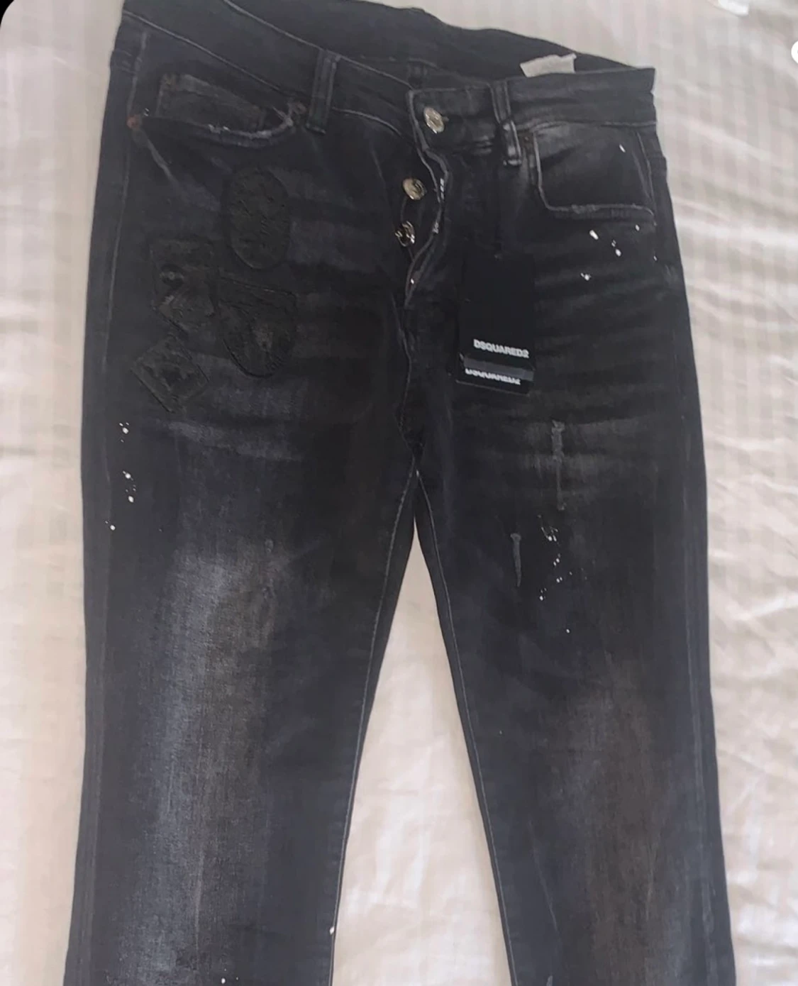 Ett par d2 Jens svarta stolek 48