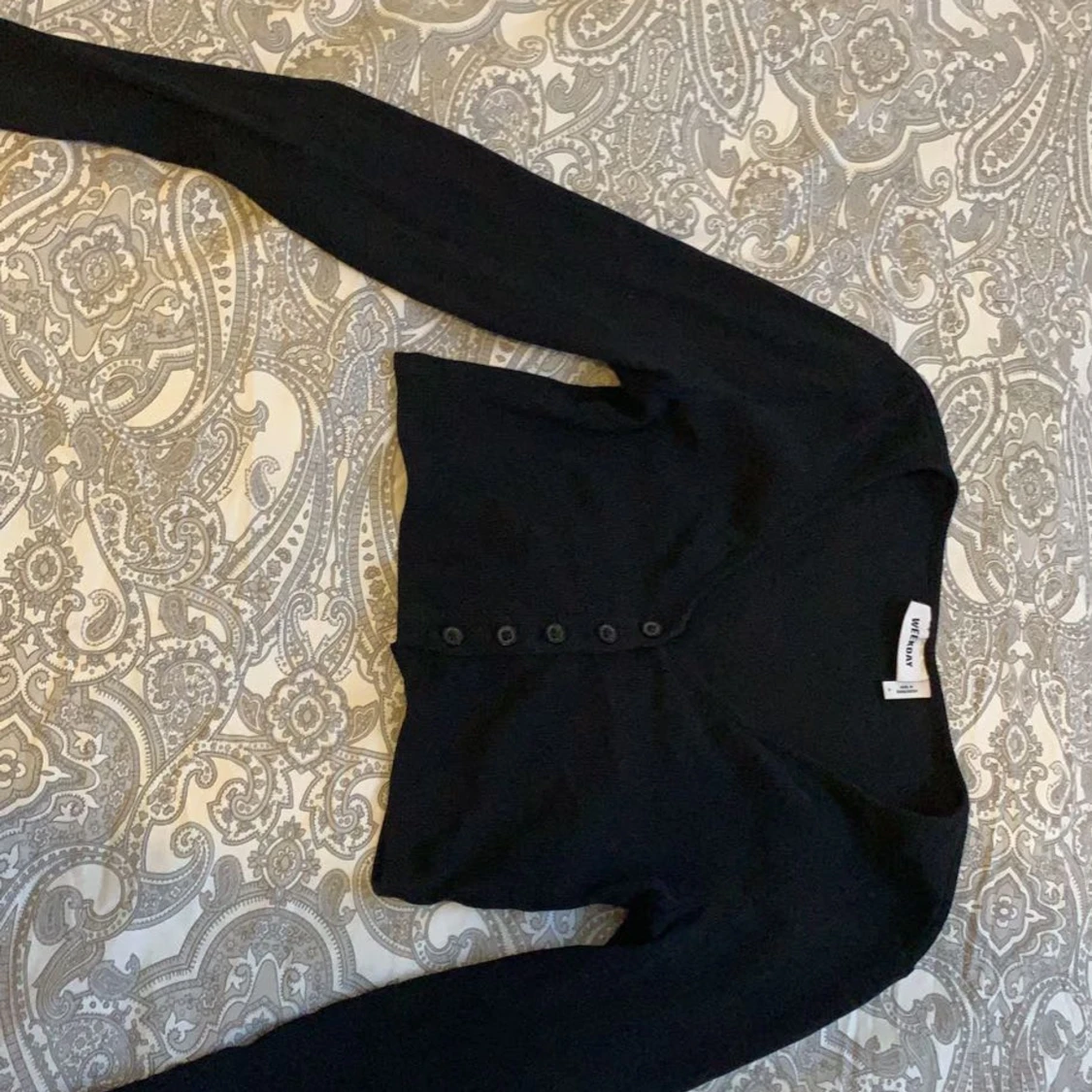 Weekday magtröja med långa ärmar