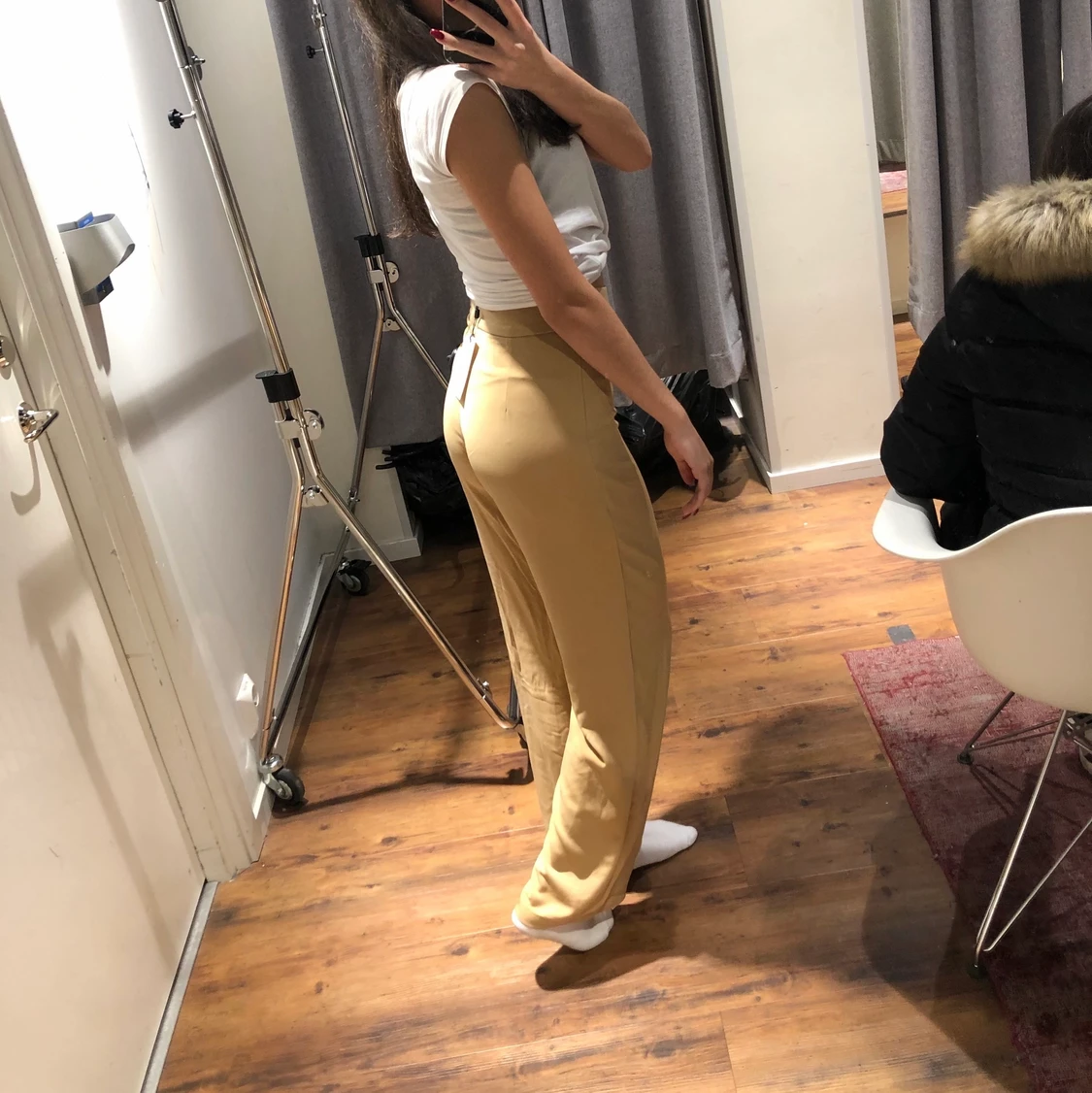 Beiga konstymbyxor  - 90