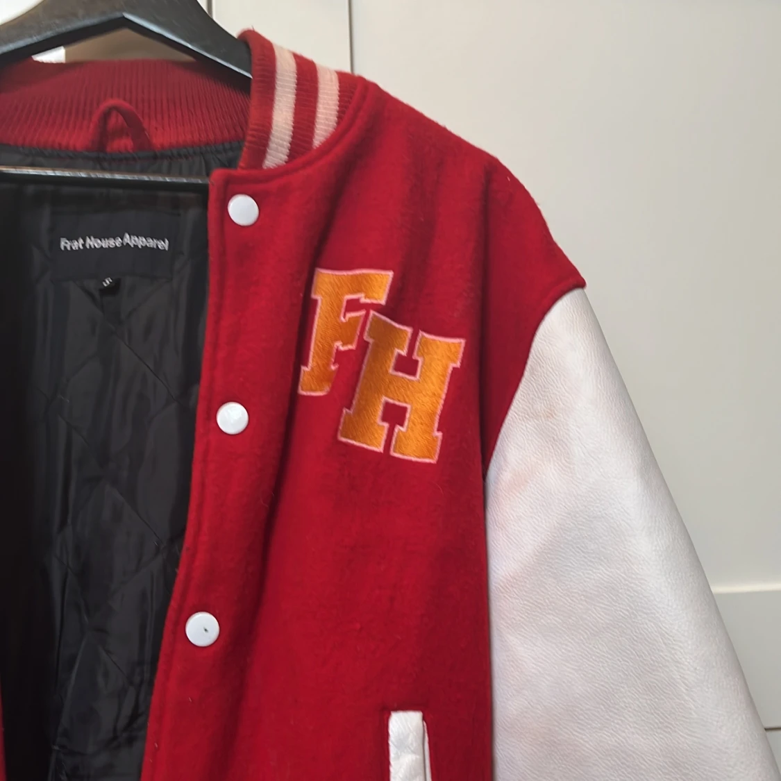 Baseballjacka röd - 91