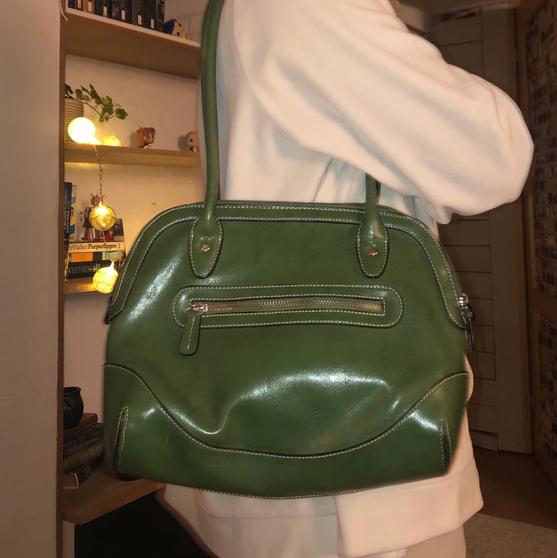 Grön handväska 