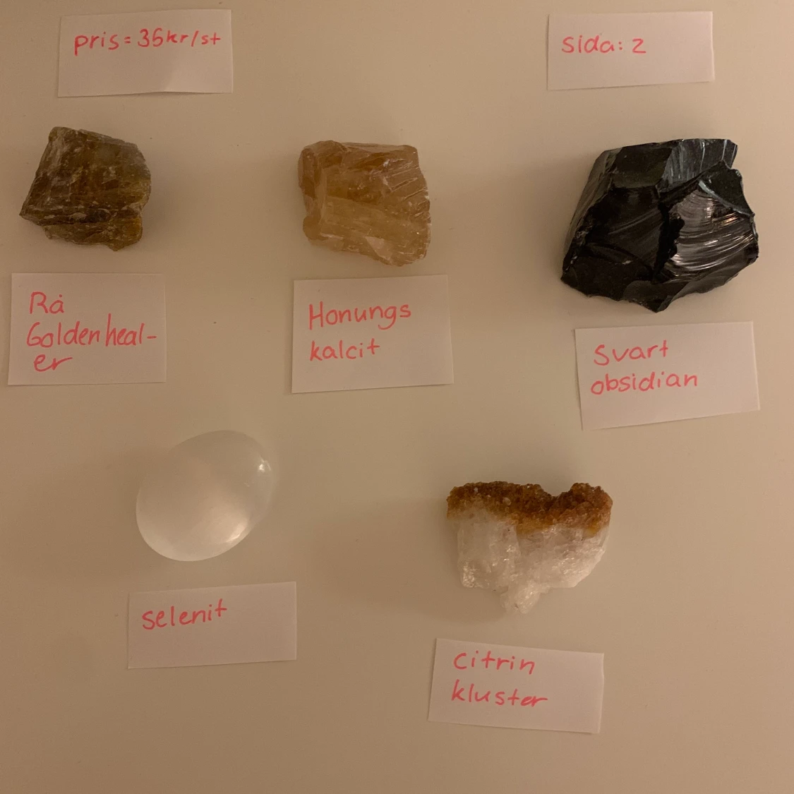 Äkta kristaller i super skick!  - 90