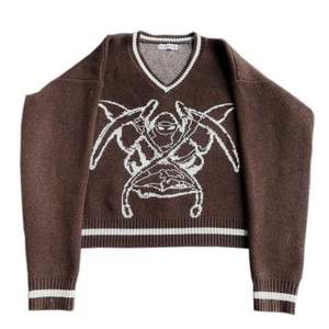 Heaven can wait “Brown REAPER Knit”  BRAND-NEW L 1999kr NOW AVAILABLE ONLINE  - Restocked.se