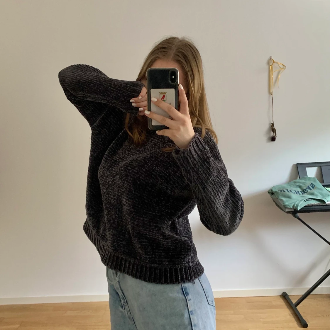 Mjuk virkad tröja - 90