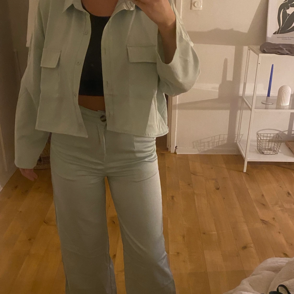 Ljusgrönt set  - 91