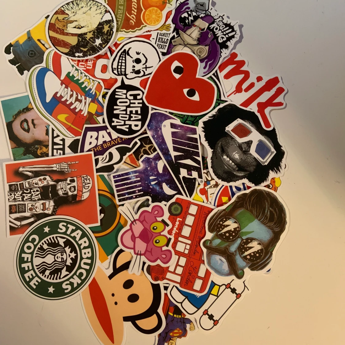 5 pack stickersđ 15 kr