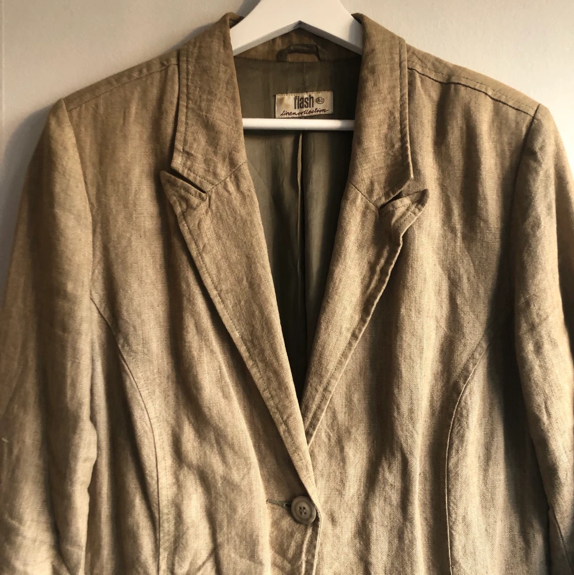 second hand kavaj i linne - 90