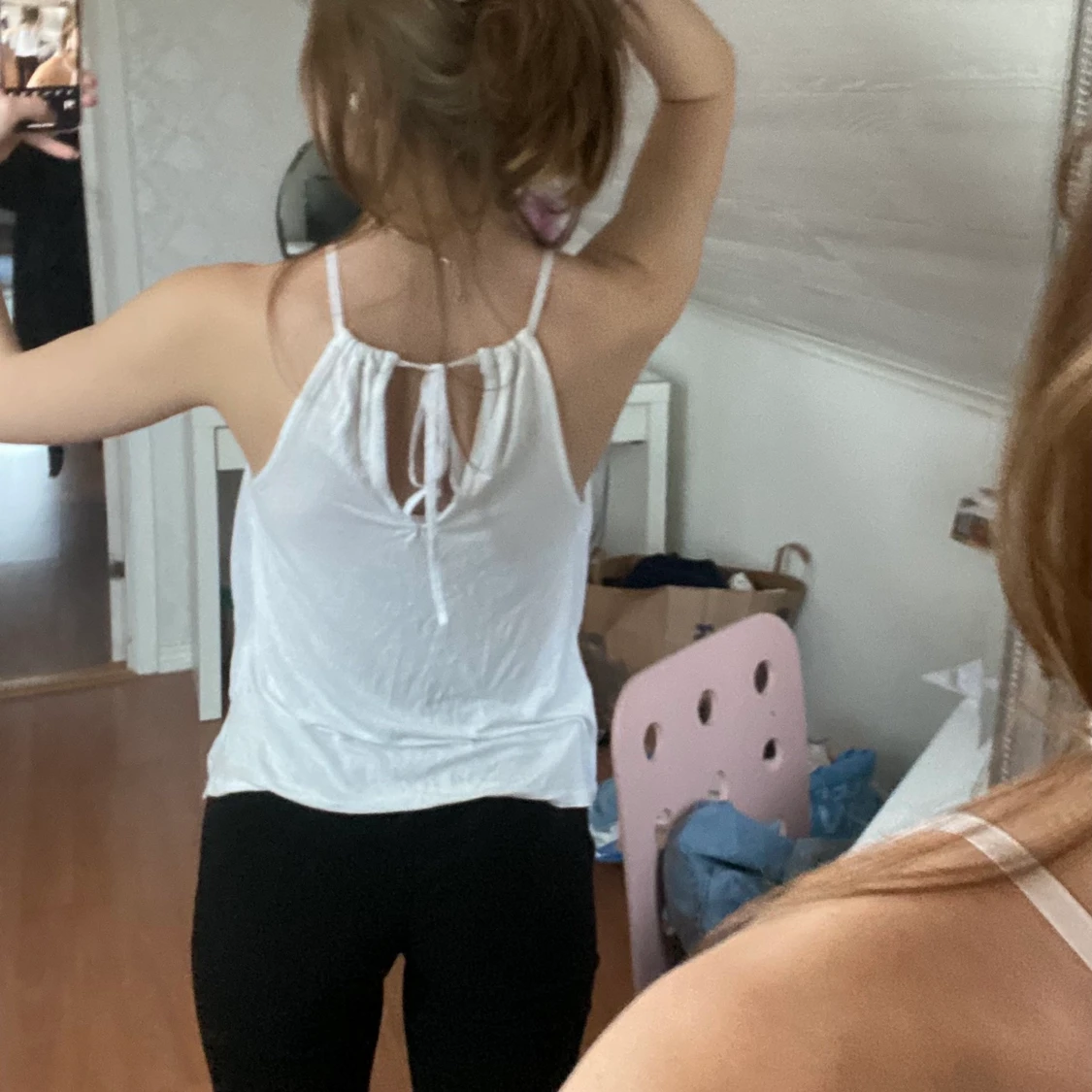 Vit sommar linne - 91