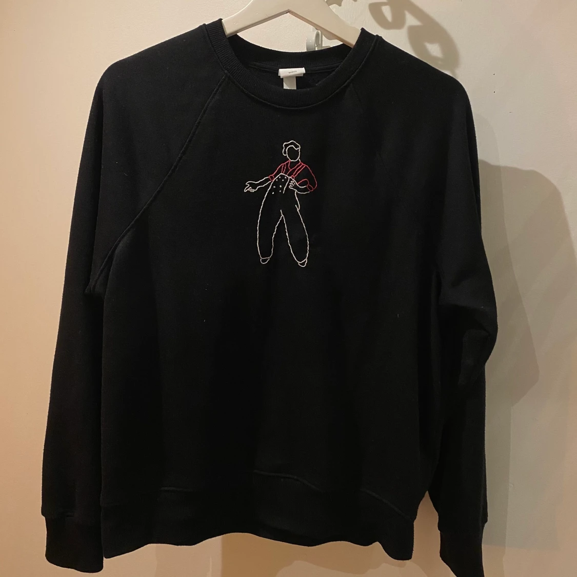 Broderad tröja - 90