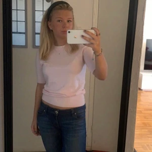 Stickad tröja - Snygg stickad t shirt från zara💓(andra bilden är lånad)