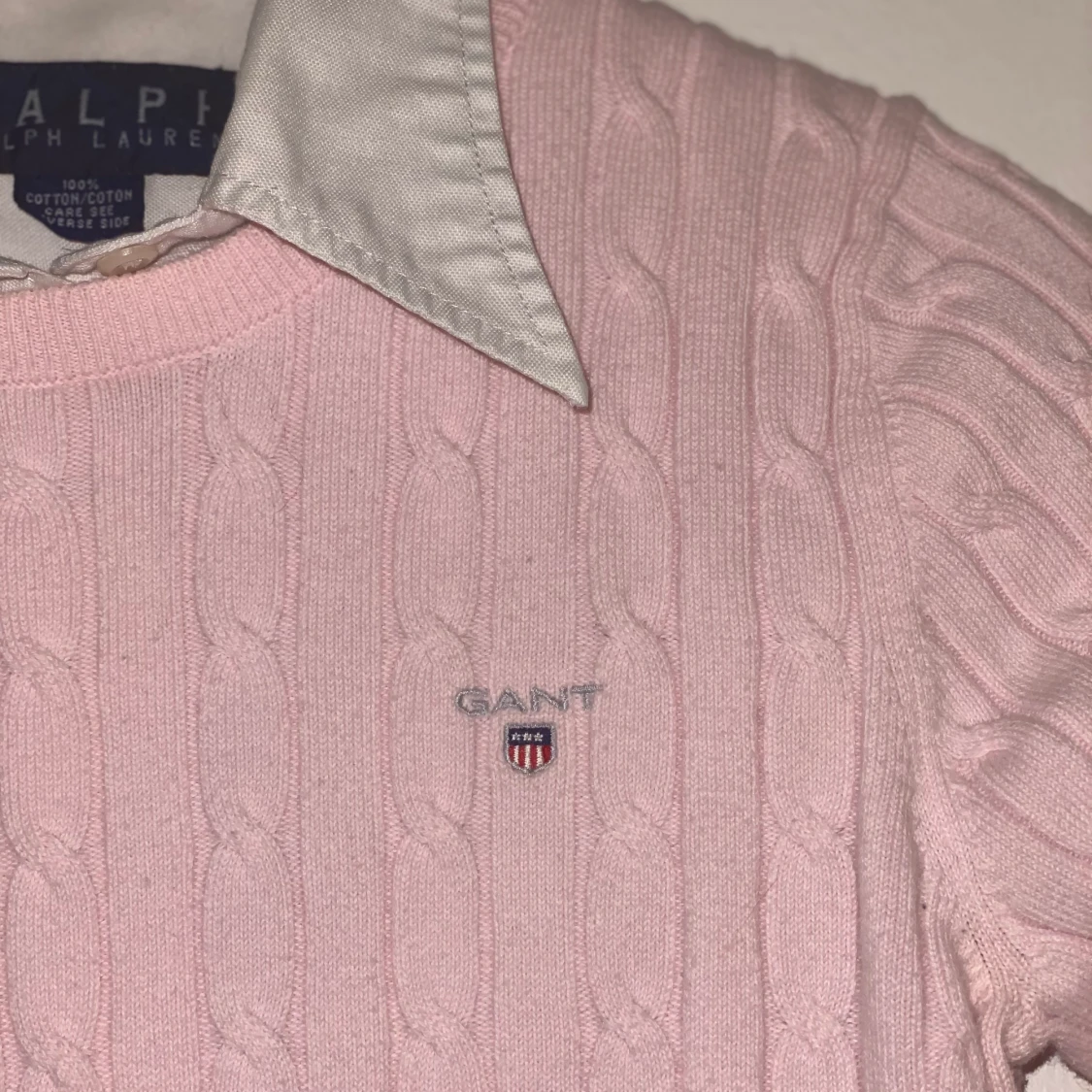 GANT Ribbstickad tröja  - 90