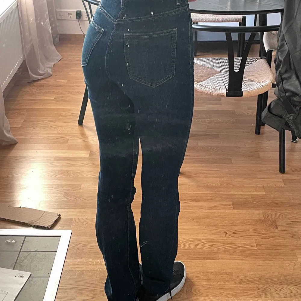 Mörkblåa jeans! Storlek 34. Jeans & Byxor.