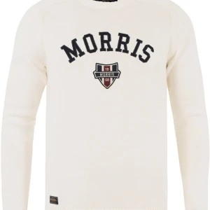 Morris sweatshirt vit - Använd fåtal gånger. Säljer till högstbjudande, bud börjar på 0 så skriv ett meddelande bara👍🏽
