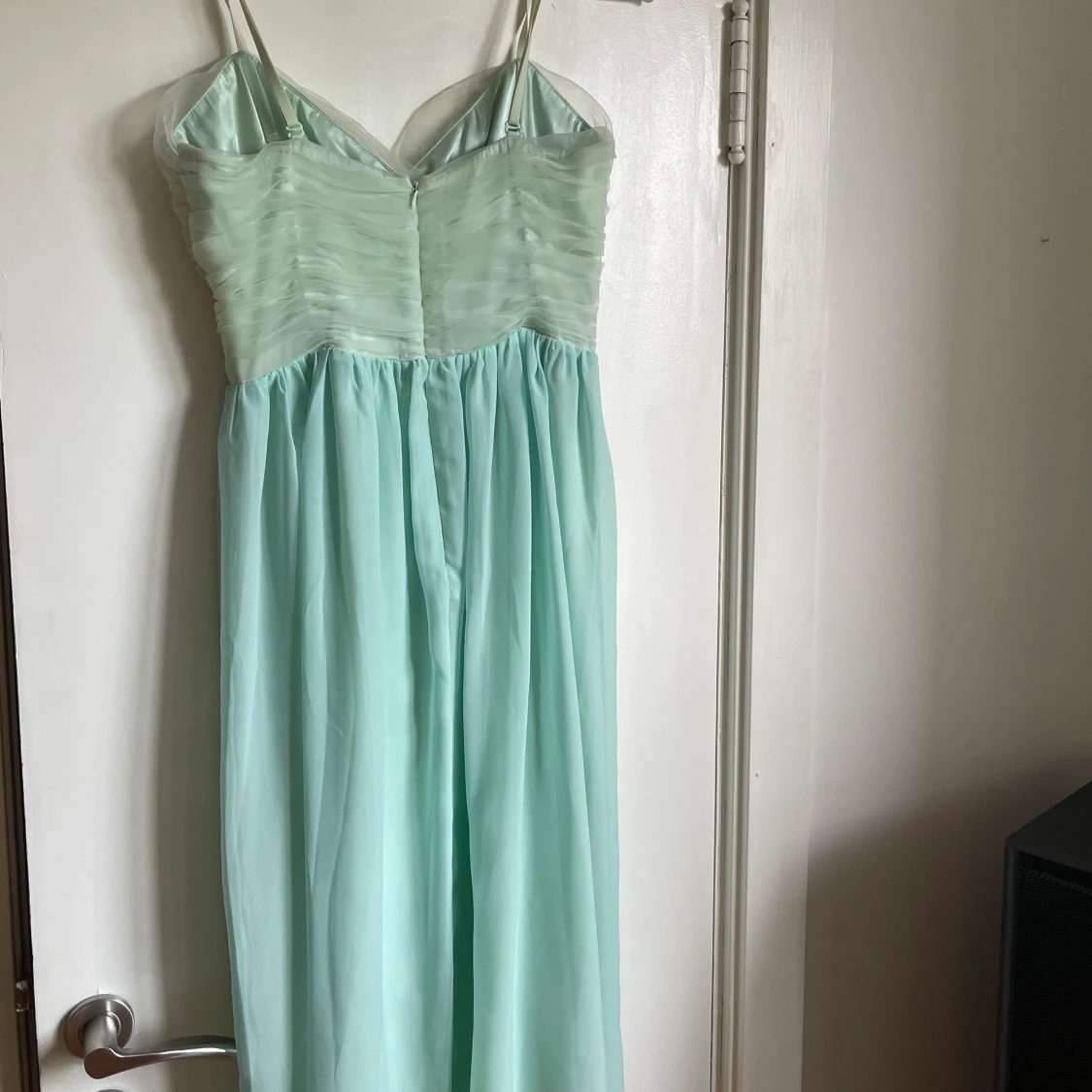 Mintgrön finklänning - 91