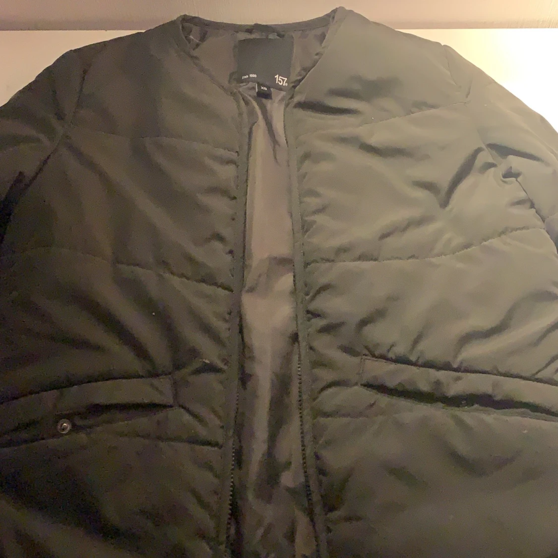 Mörkgrön vår/höst jacka 