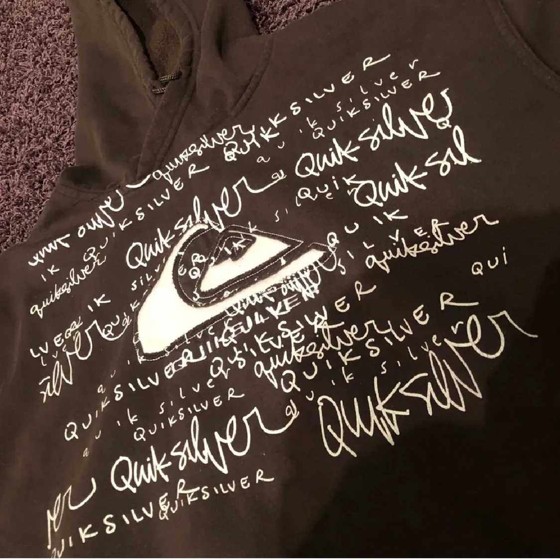 Quicksilver hoodie brun