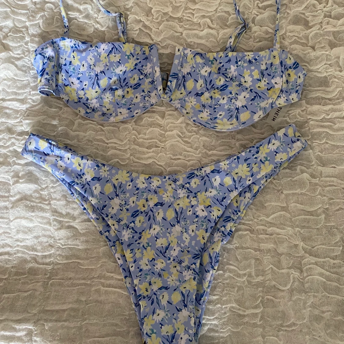 Blå bikini från shein 