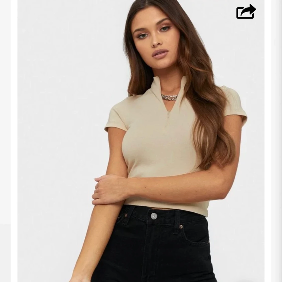 Croppad topp från NLY TREND - 91