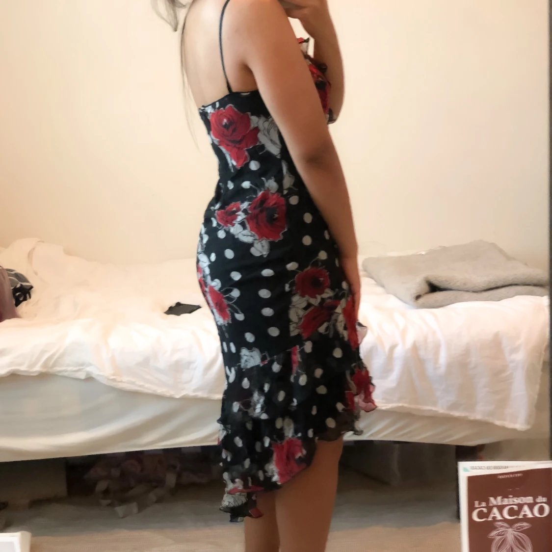 Blommig klänning  - 91