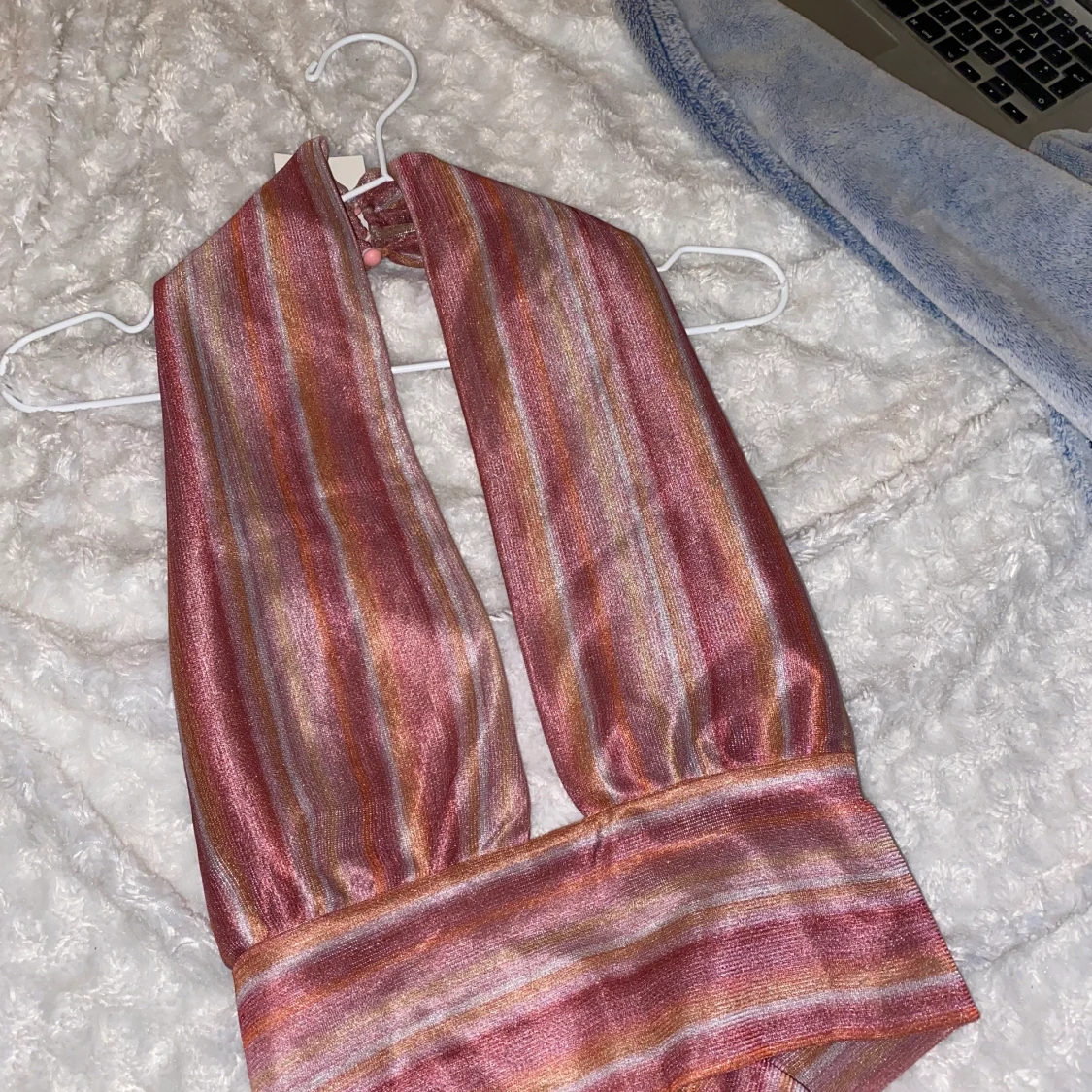 Halterneck topp - 90