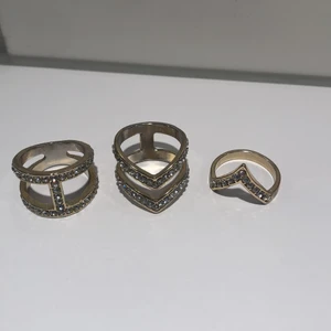 3pack ringar - 3pack ringar i mässing!