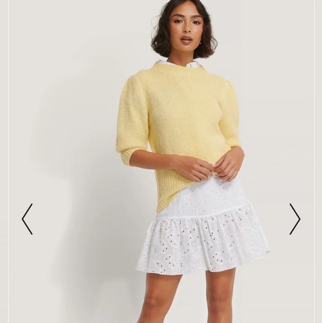 Somrig stickad tröja - 90